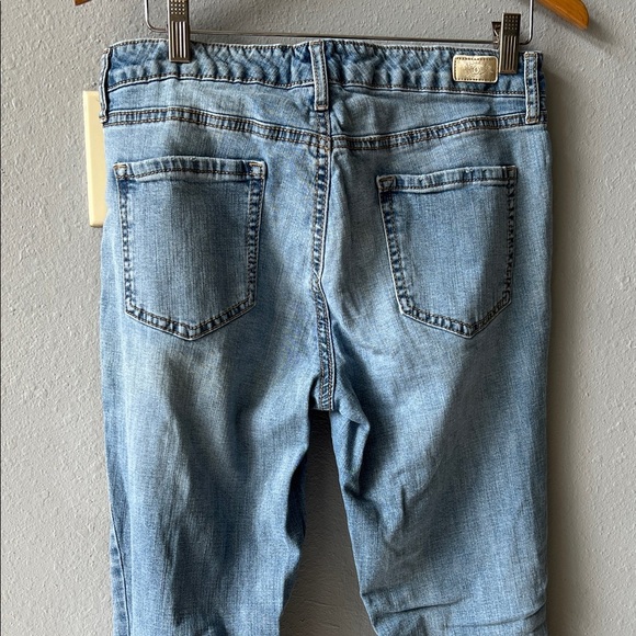 Sofia by Sofia Vergara Distressed Ankle Jeans - Blue - Picture 11 of 13